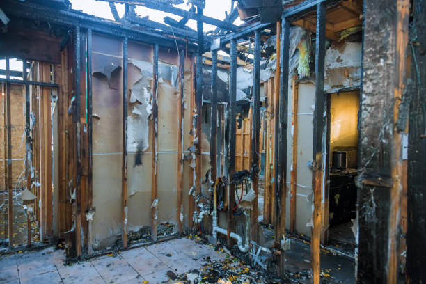 Professional Fire Damage Removal technician working in South Sumter, SC